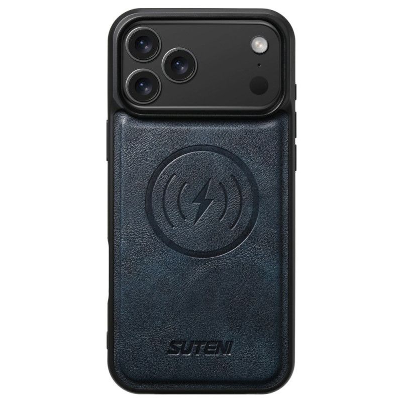 Skal För iPhone 17 Pro Magsafe-kompatibel Vintage-lädereffekt