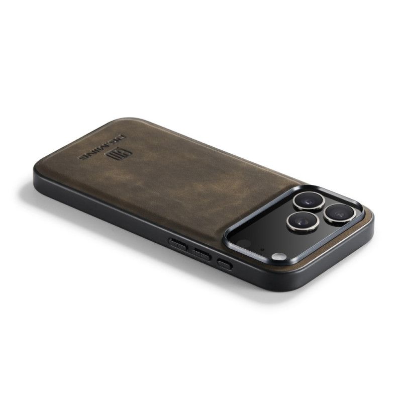 Skal iPhone 17 Pro Dg.ming Lädereffekt