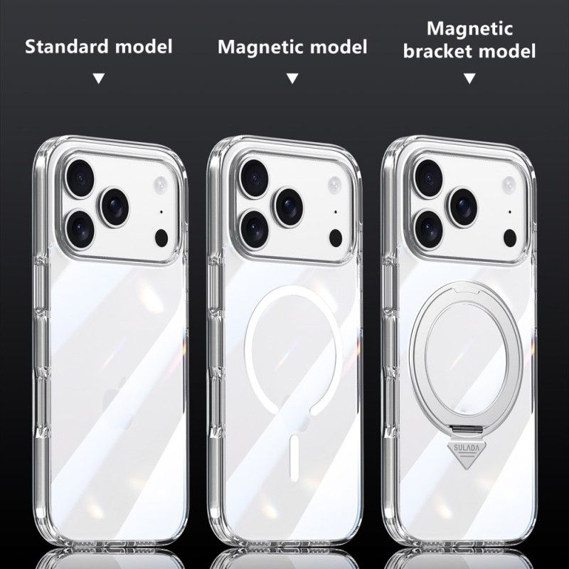 Skal iPhone 17 Pro Magsafe-kompatibel Genomskinlig