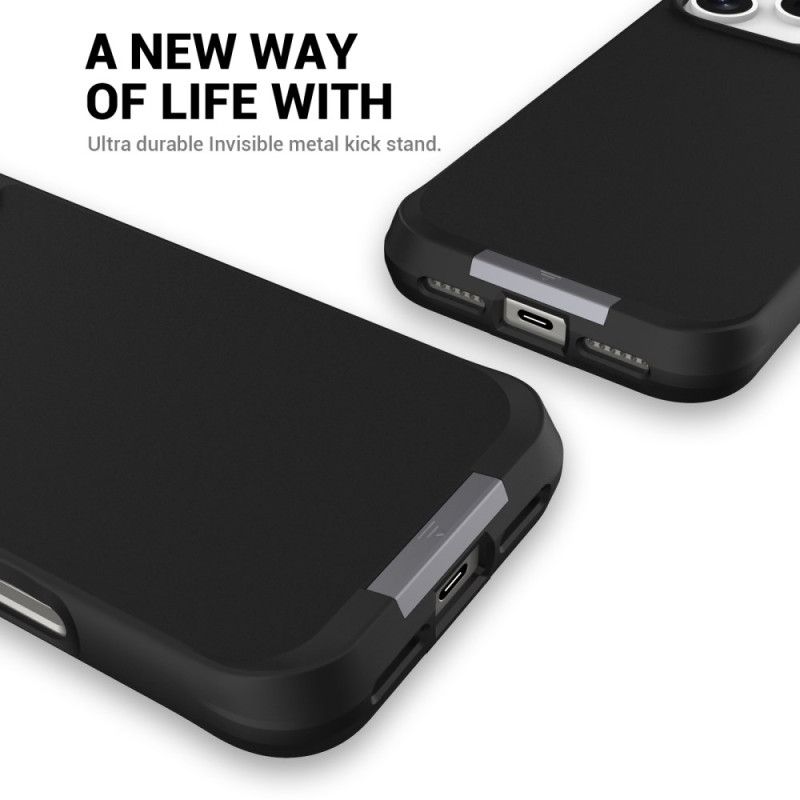 Skal iPhone 17 Pro Magsafe Kompatibel Med Inbyggt Stativ
