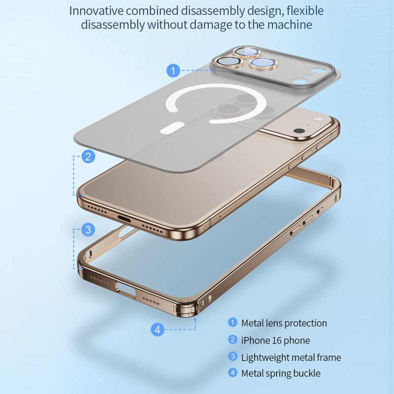 Skal iPhone 17 Pro Magsafe-kompatibel Med Säkerhetslås