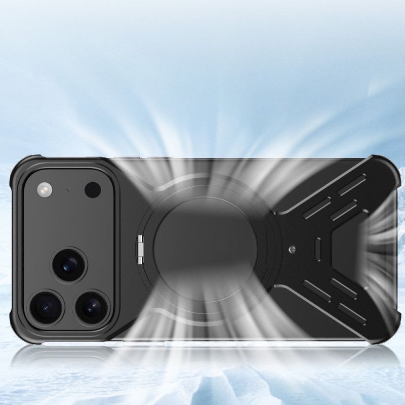 Skal iPhone 17 Pro Magsafe-stötfångare Med Roterande Stativ