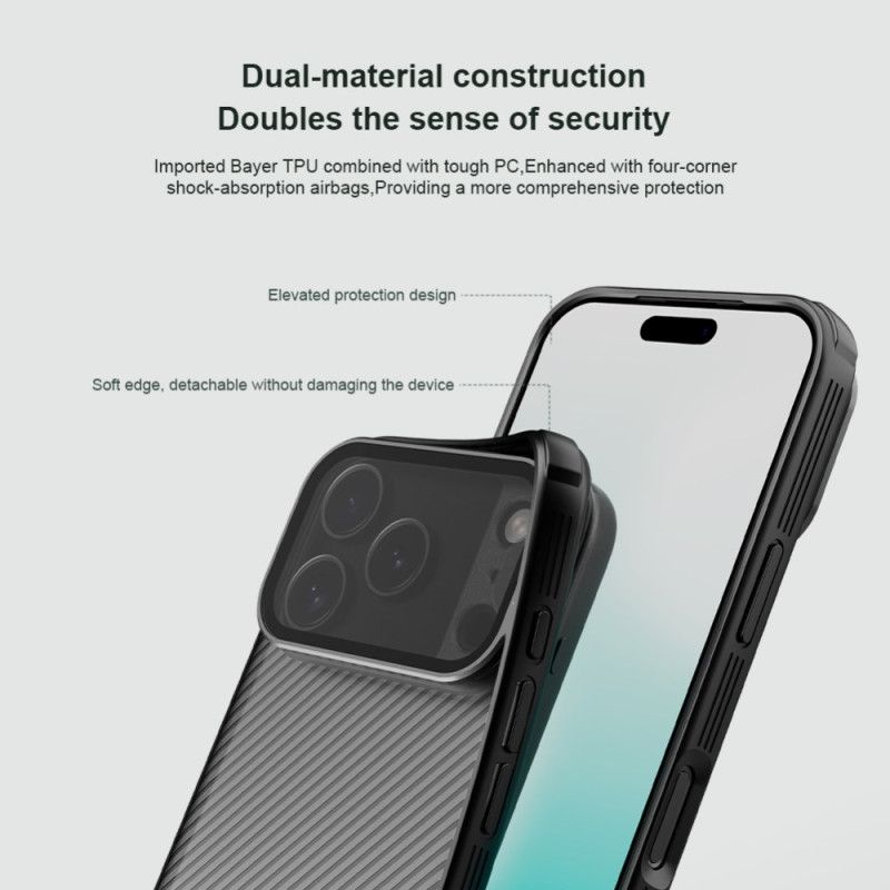 Skal iPhone 17 Pro Telefonfodral Camshield Prop-serien Nillkin