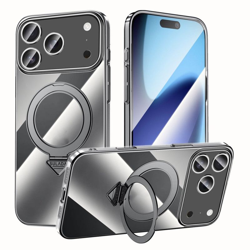 Skal iPhone 17 Pro Telefonfodral Magsafe-kompatibelt Vikbart Stativ