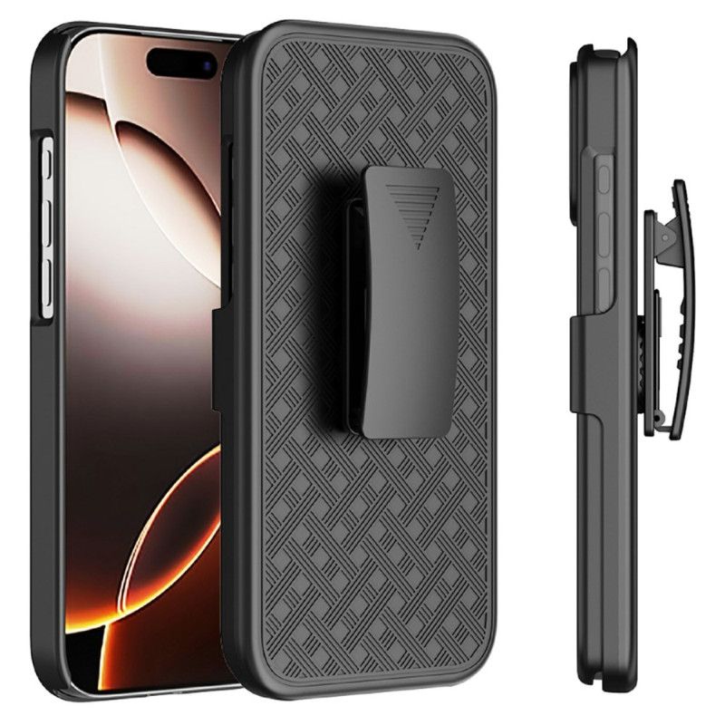 Skal iPhone 17 Pro Telefonfodral Skjutbar Med Stativ Och Klämma