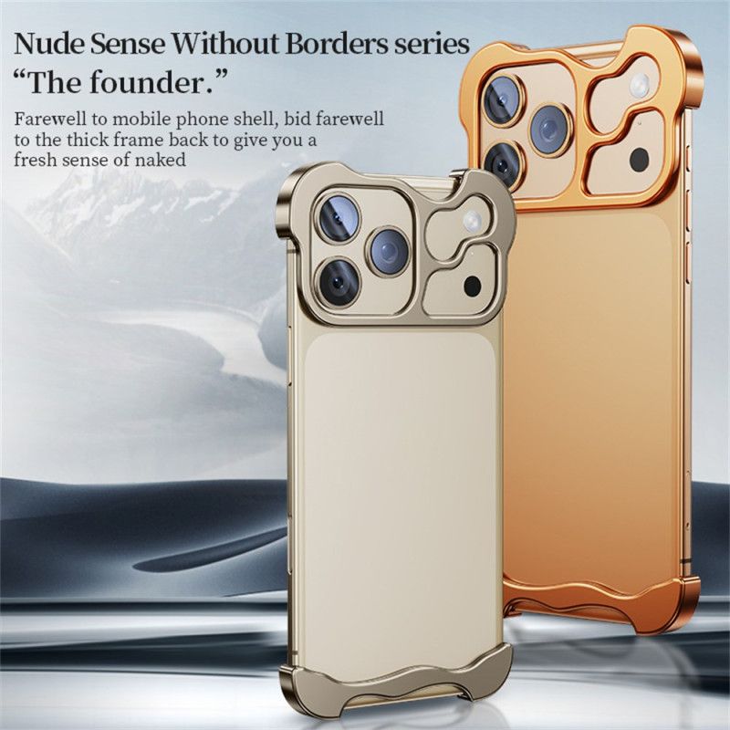 Skal iPhone 17 Pro Telefonfodral Stötfångare