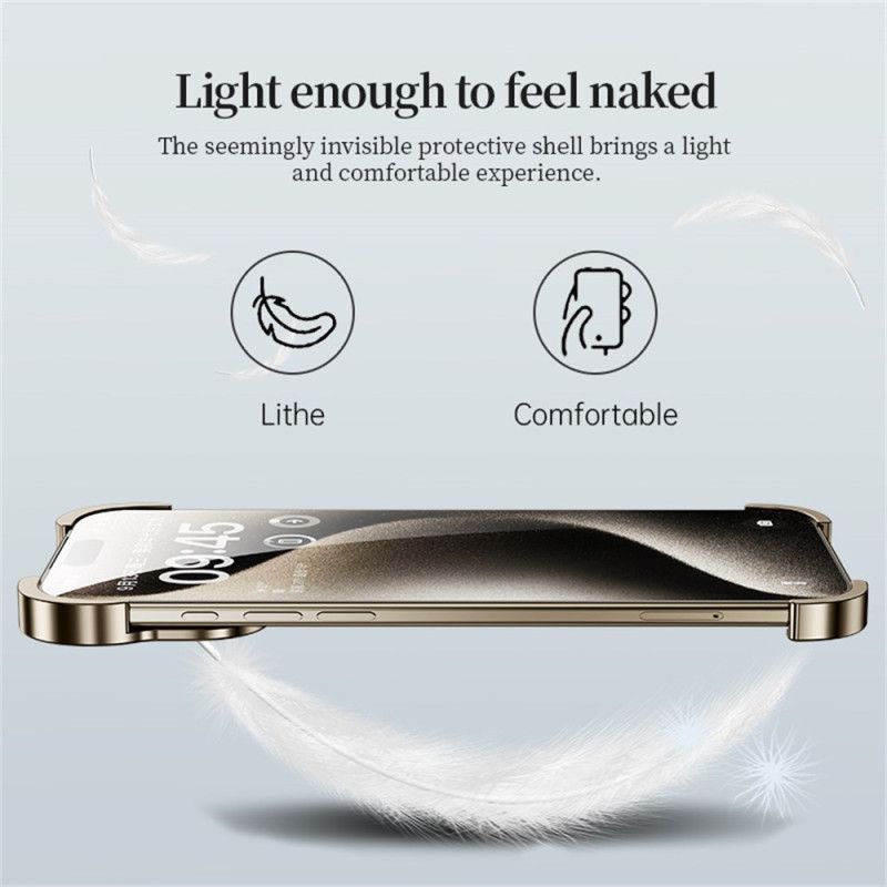 Skal iPhone 17 Pro Telefonfodral Stötfångare