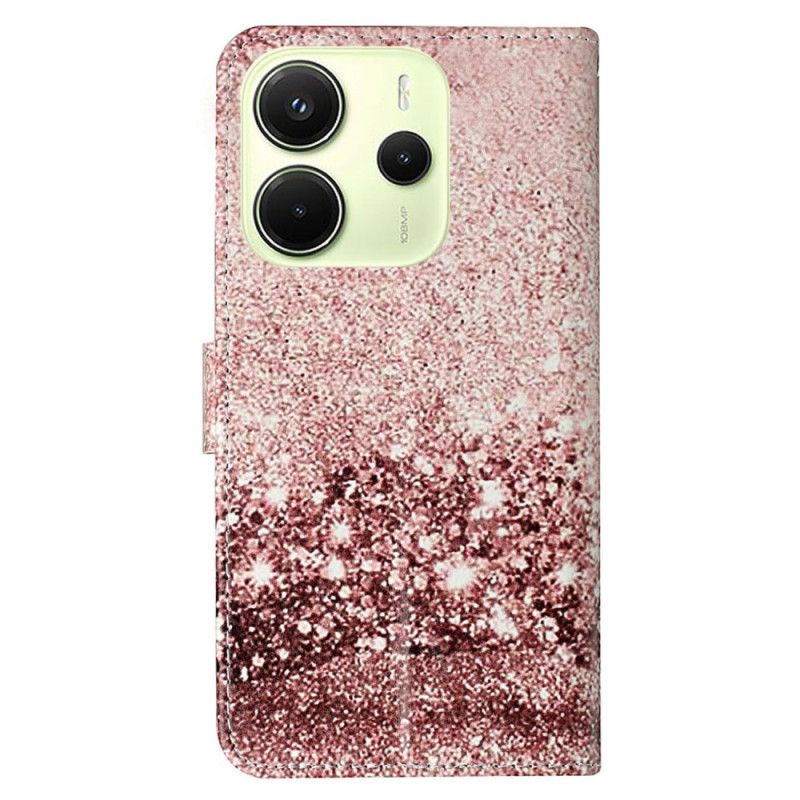 Fodral För Xiaomi Redmi Note 14 Pro 4g Roséguld Marmor