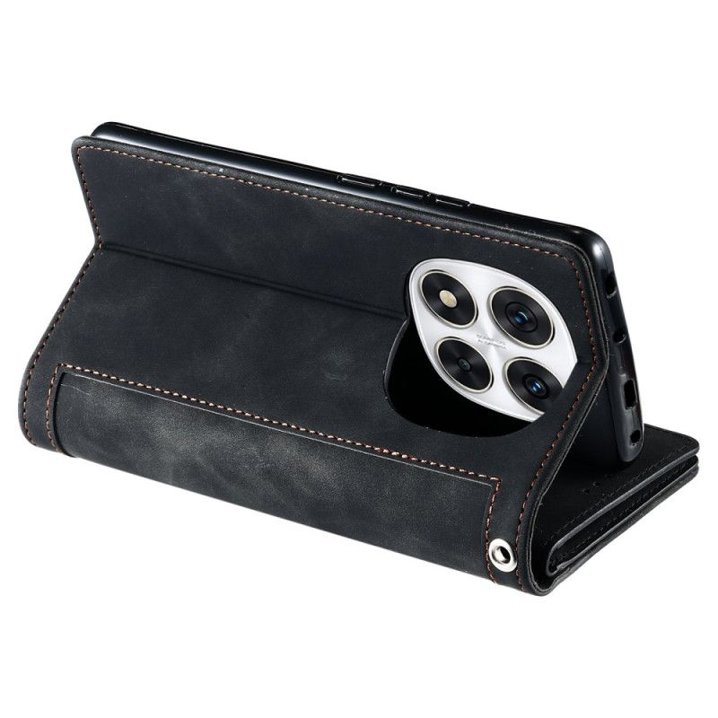 Fodral Xiaomi Redmi Note 14 Pro 4g 9 Korthållare Med Rem