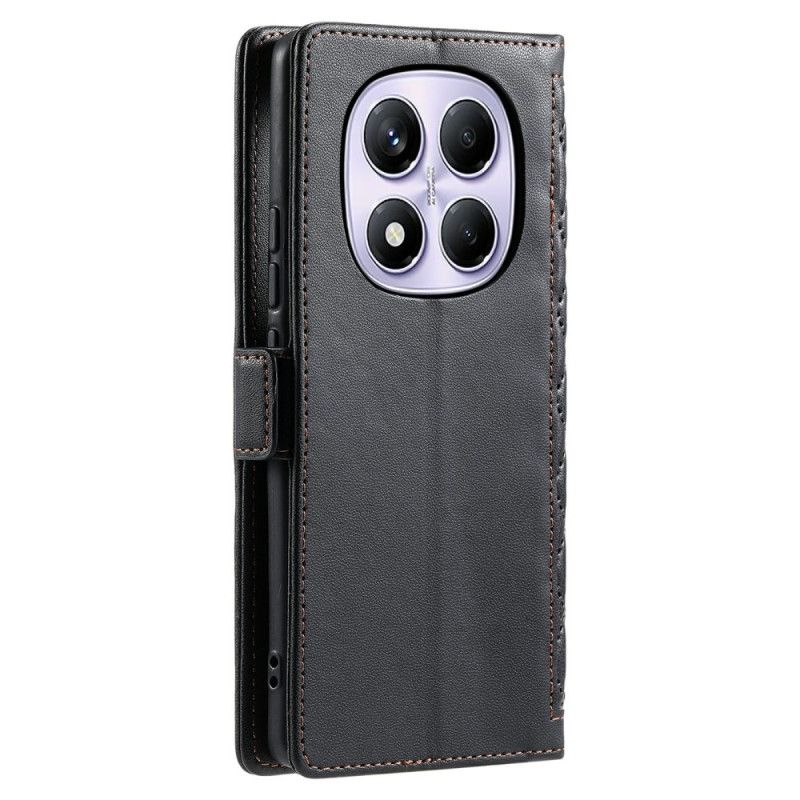 Fodral Xiaomi Redmi Note 14 Pro 4g Quiltad Med Rem