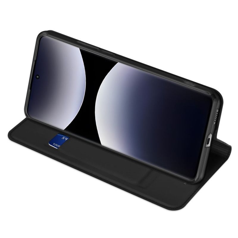 Folio-fodral För Xiaomi Redmi Note 14 Pro 4g Skin Pro Series Dux Ducis