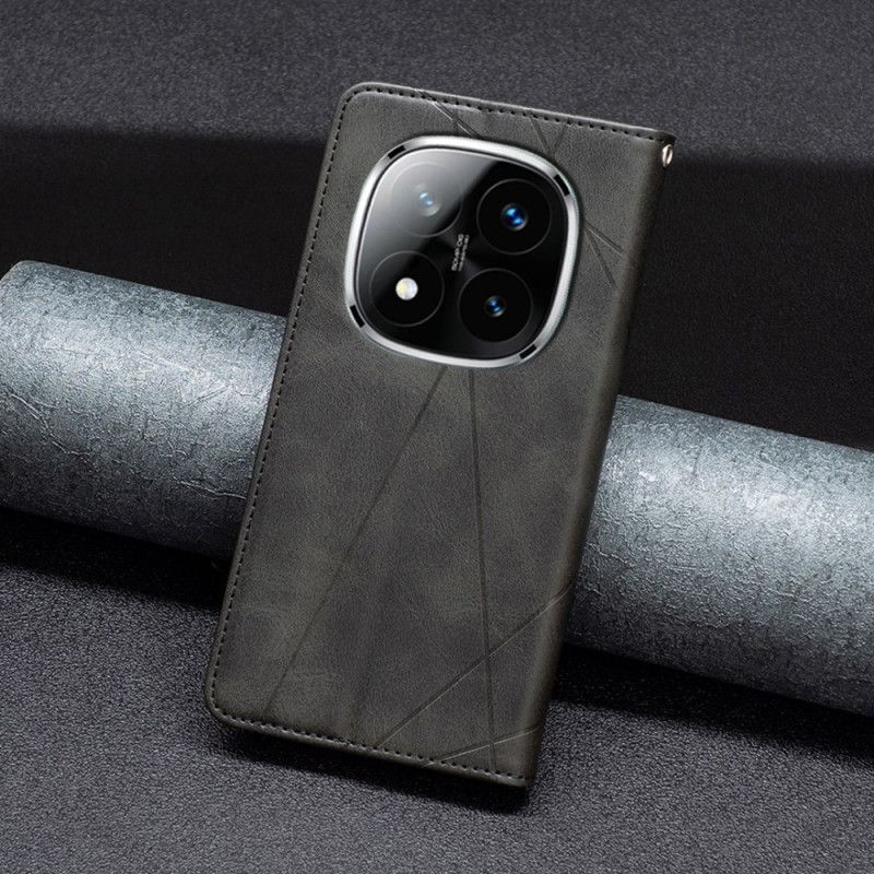 Folio-fodral Xiaomi Redmi Note 14 Pro 4g Telefonfodral Geometrisk