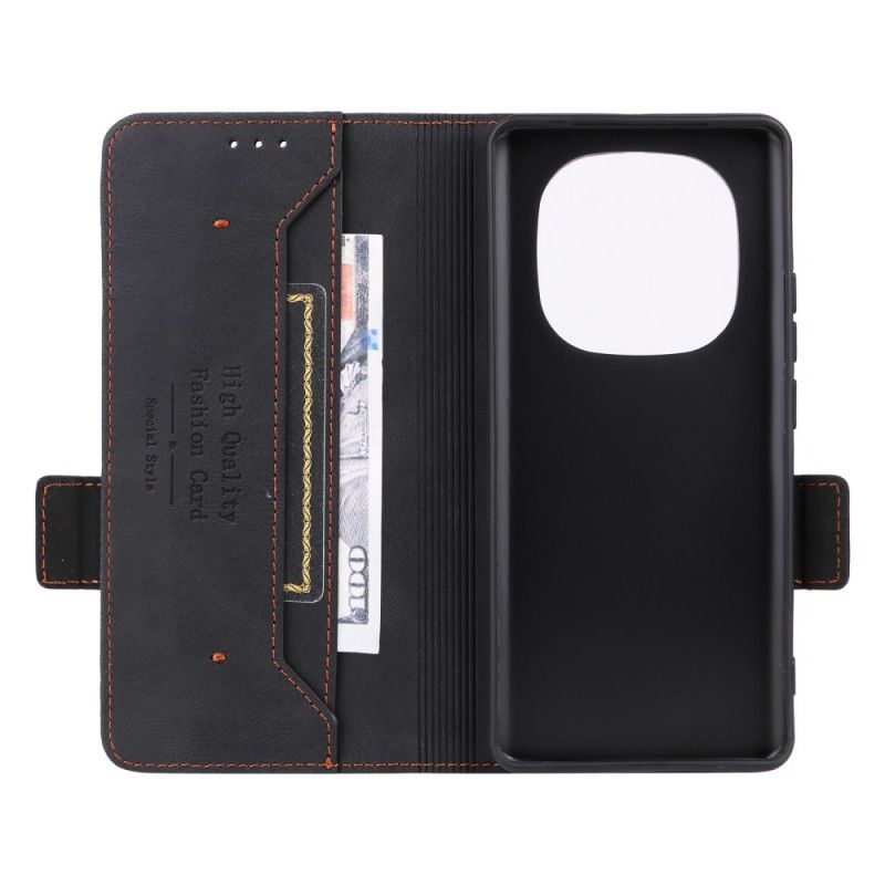 Läderfodral Xiaomi Redmi Note 14 Pro 4g Telefonfodral Retro