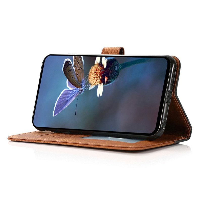 Läderfodral Xiaomi Redmi Note 14 Pro 4g Telefonfodral Tvåfärgad