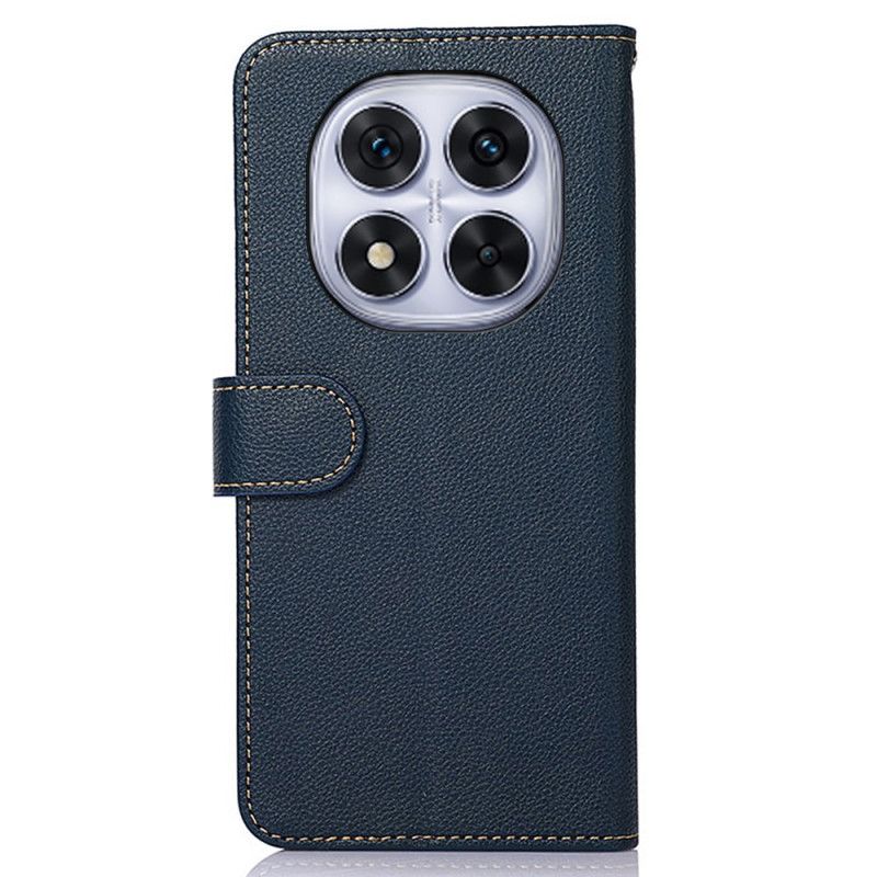 Läderfodral Xiaomi Redmi Note 14 Pro 4g Telefonfodral Tvåfärgad Khazneh Rfid