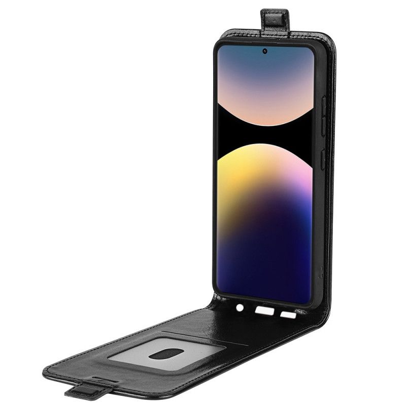 Läderfodral Xiaomi Redmi Note 14 Pro 4g Telefonfodral Vertikal Flik