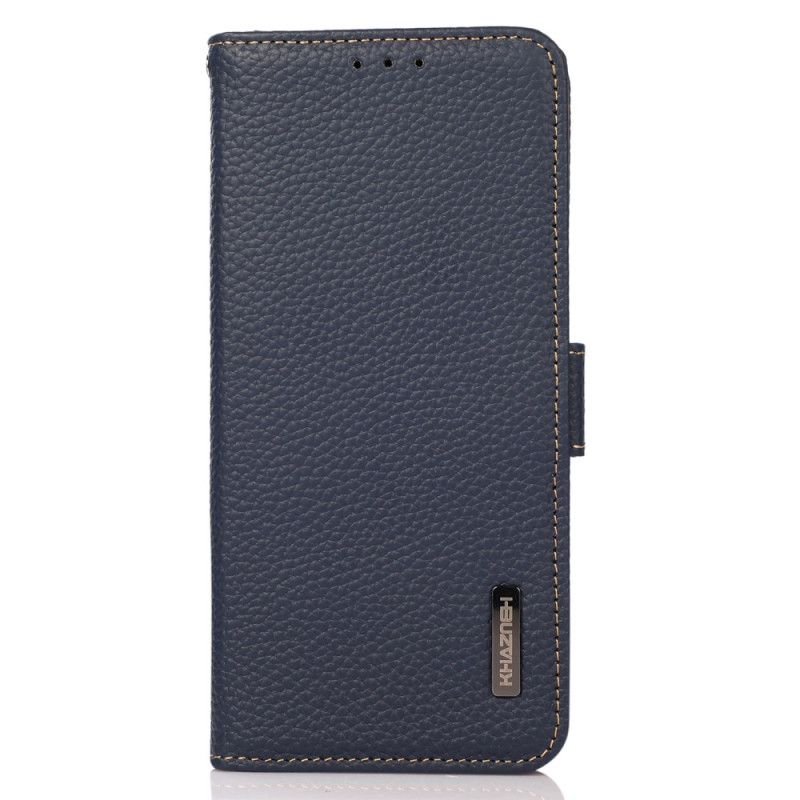 Läderskal Fodral Xiaomi Redmi Note 14 Pro 4g Äkta Läder Khazneh