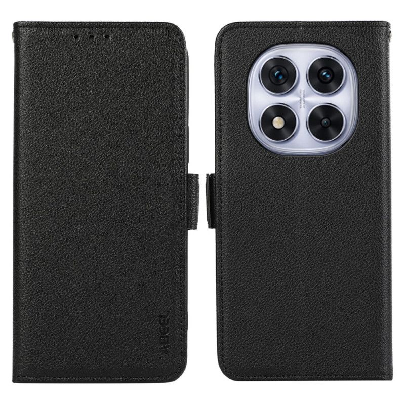 Skal För Xiaomi Redmi Note 14 Pro 4g Abeel Läder Effekt