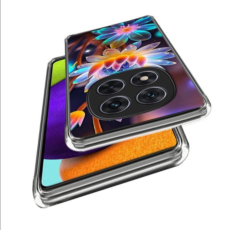 Skal För Xiaomi Redmi Note 14 Pro 4g Färgglada Blommor