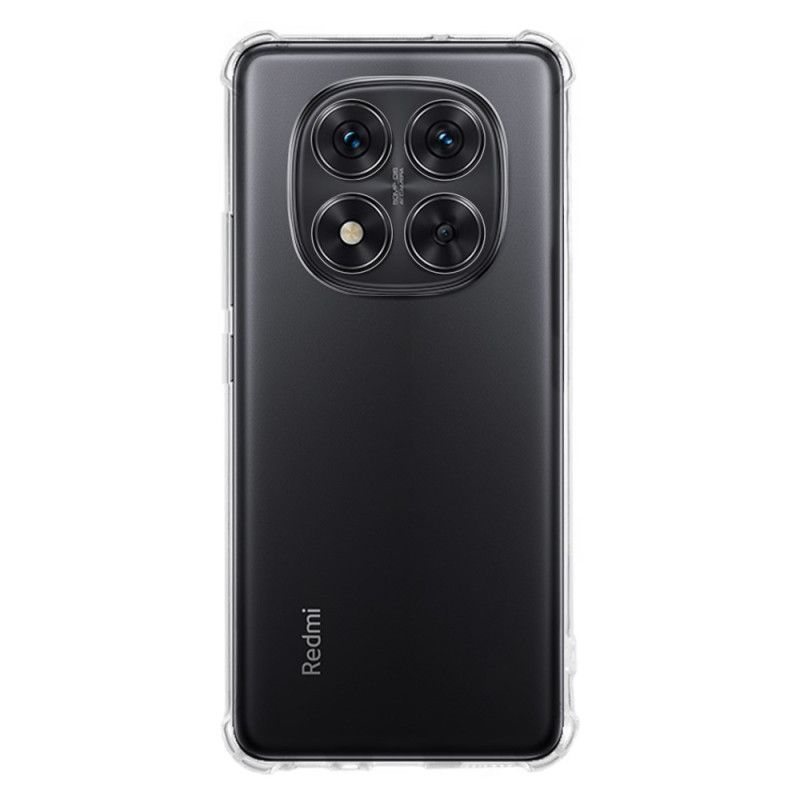 Skal För Xiaomi Redmi Note 14 Pro 4g Transparent Förstärkt Hörn