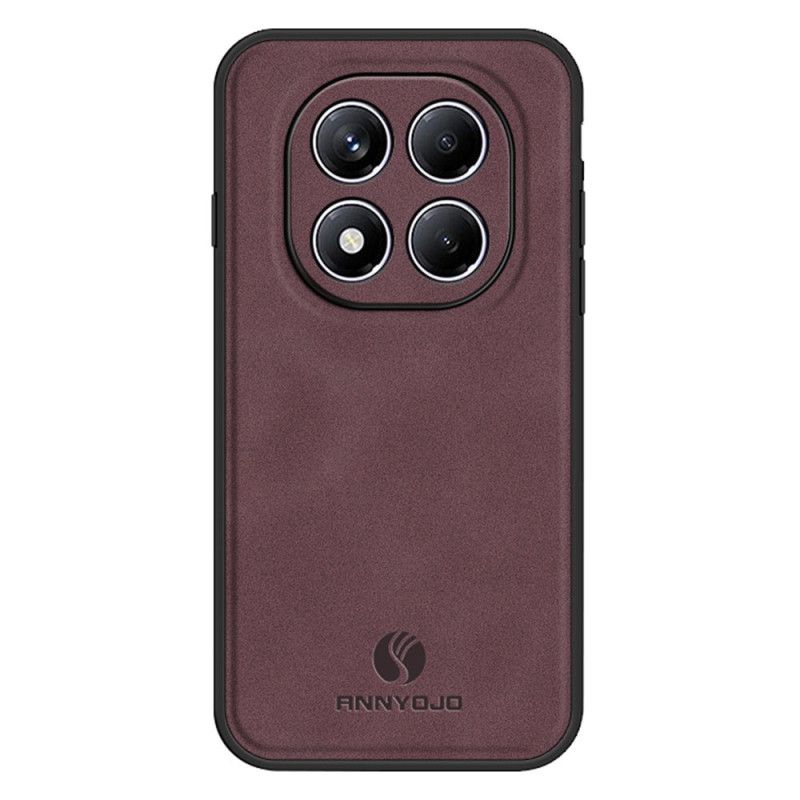 Skal Xiaomi Redmi Note 14 Pro 4g Annyojo Lädereffekt