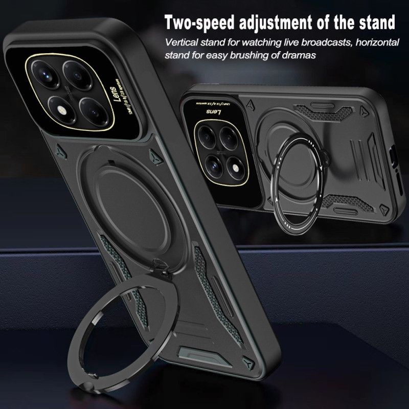 Skal Xiaomi Redmi Note 14 Pro 4g Magnetiskt Roterande Stativ