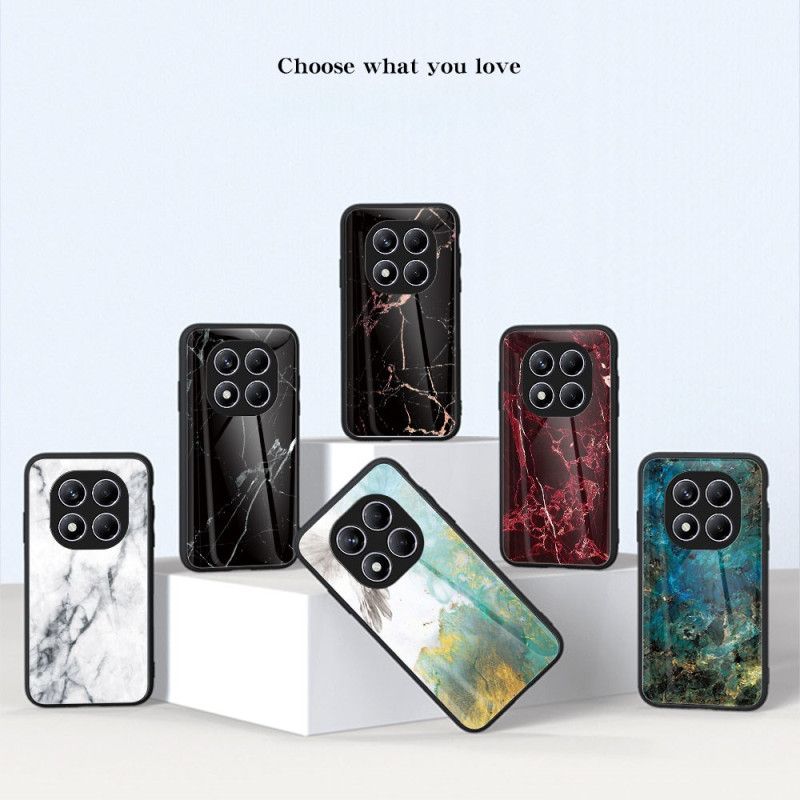 Skal Xiaomi Redmi Note 14 Pro 4g Marmorerat Härdat Glas