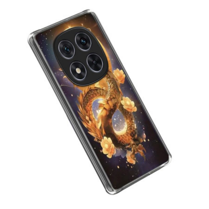 Skal Xiaomi Redmi Note 14 Pro 4g Telefonfodral Gyllene Drake