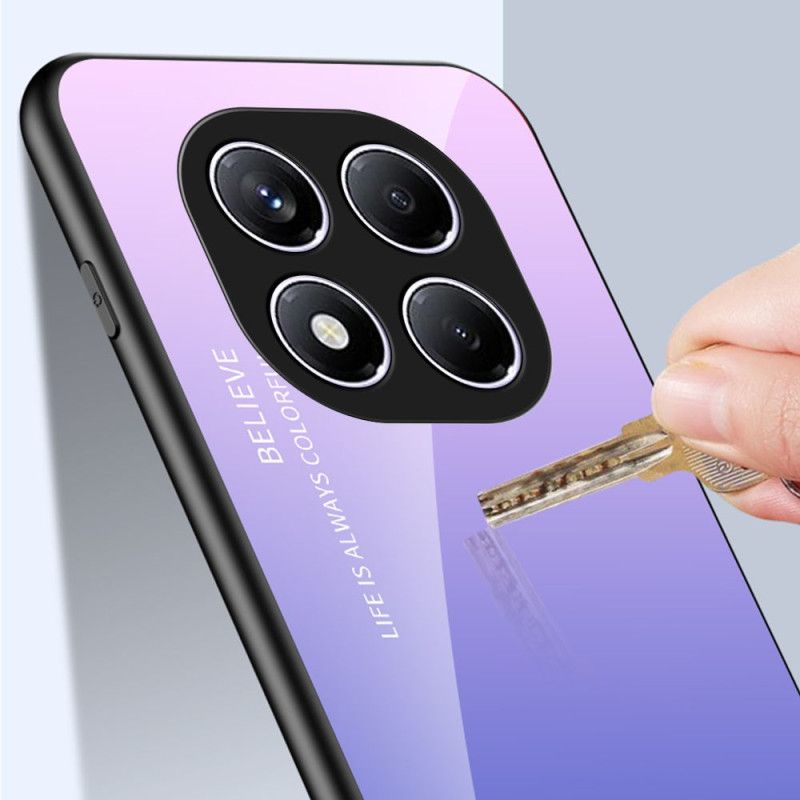 Skal Xiaomi Redmi Note 14 Pro 4g Telefonfodral Hello Härdat Glas