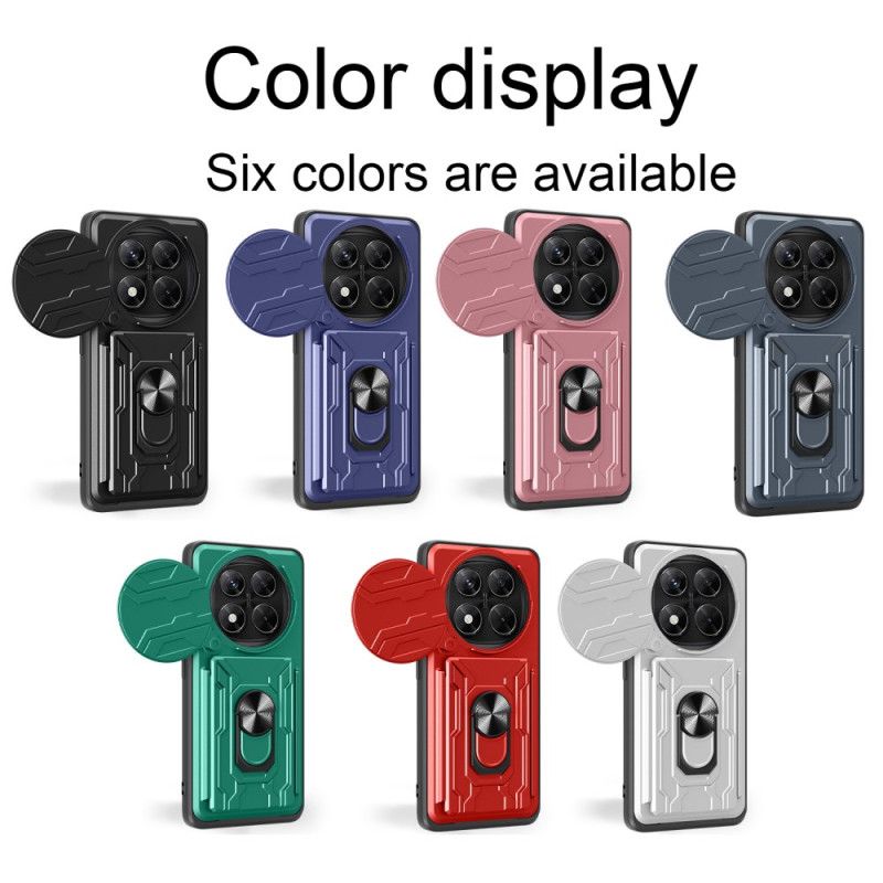 Skal Xiaomi Redmi Note 14 Pro 4g Ultratålig Med Stativ Och Linsskydd