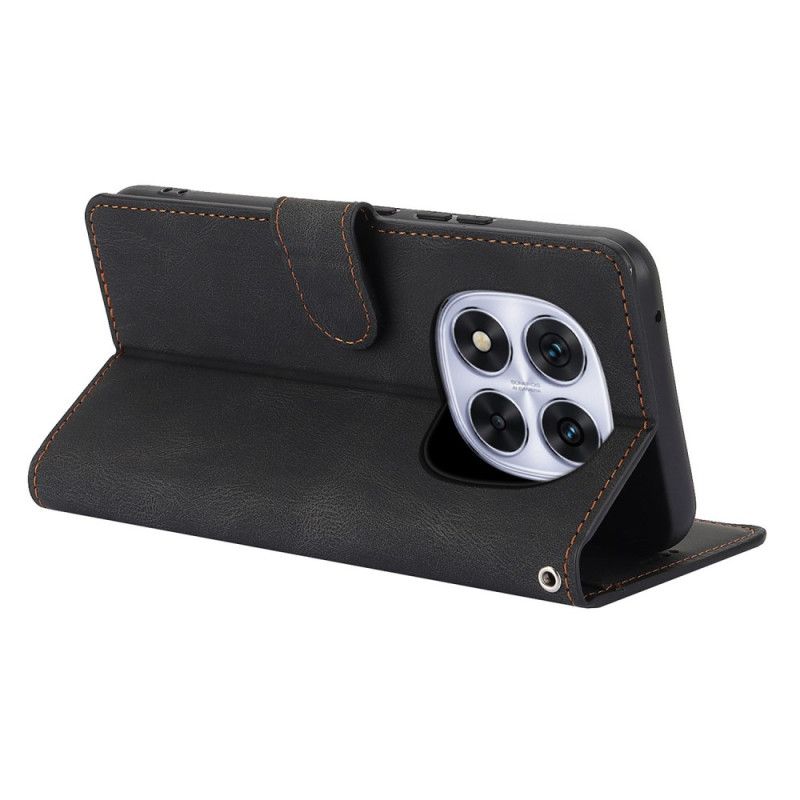 Skyddsfodral Xiaomi Redmi Note 14 Pro 4g Mockaeffekt Med Rem