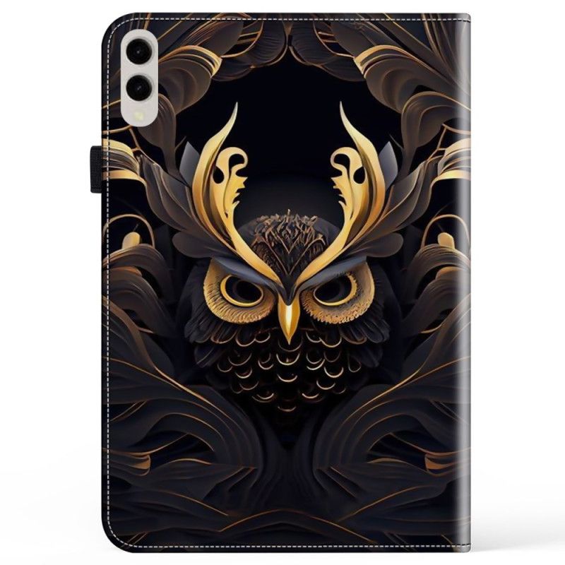 Fodral Samsung Galaxy Tab S10 Ultra Gyllene Uggla