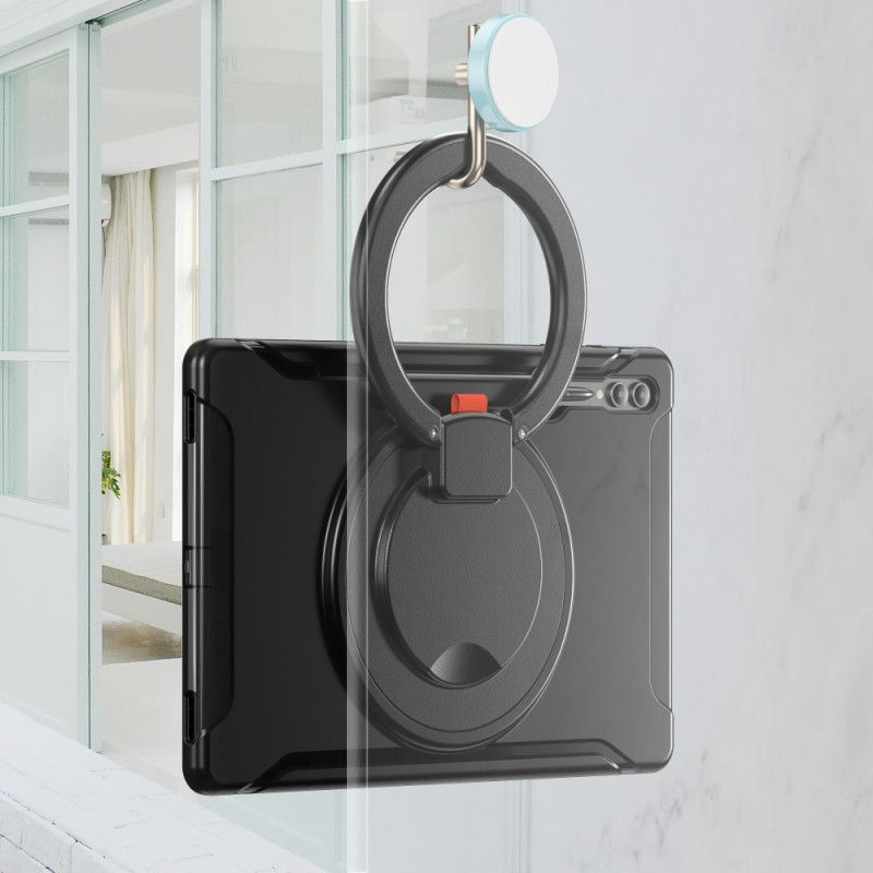 Skal För Samsung Galaxy Tab S10 Ultra Roterande Ringstativ