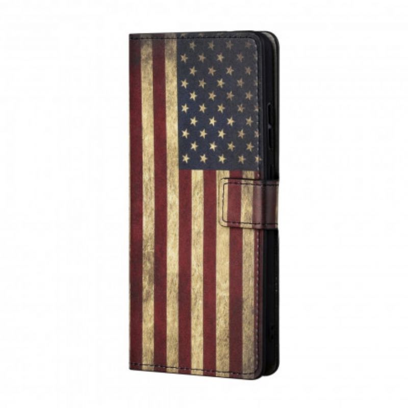 Fodral Xiaomi Redmi 10 Amerikanska Flaggan