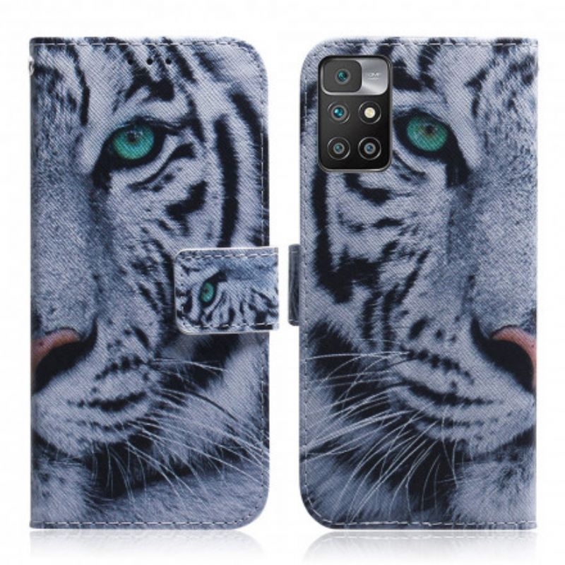 Fodral Xiaomi Redmi 10 Tiger Face