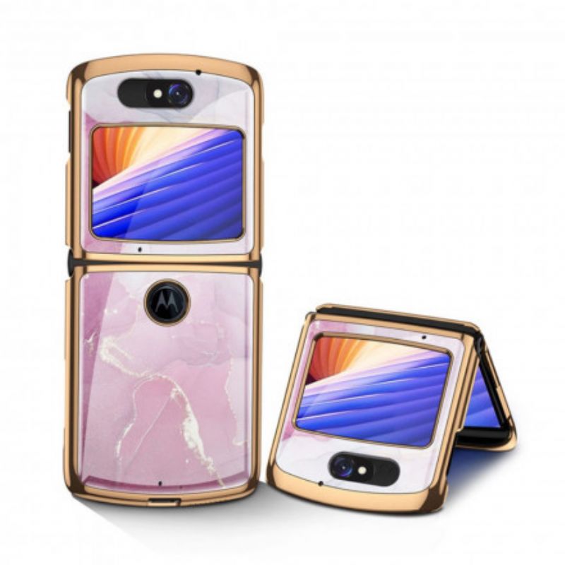Skal Motorola Razr 5g Härdat Glasmarmor Gkk