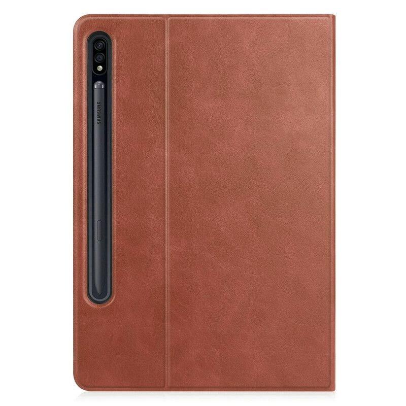 Fodral Samsung Galaxy Tab S7 Fe Texturerat Konstläder