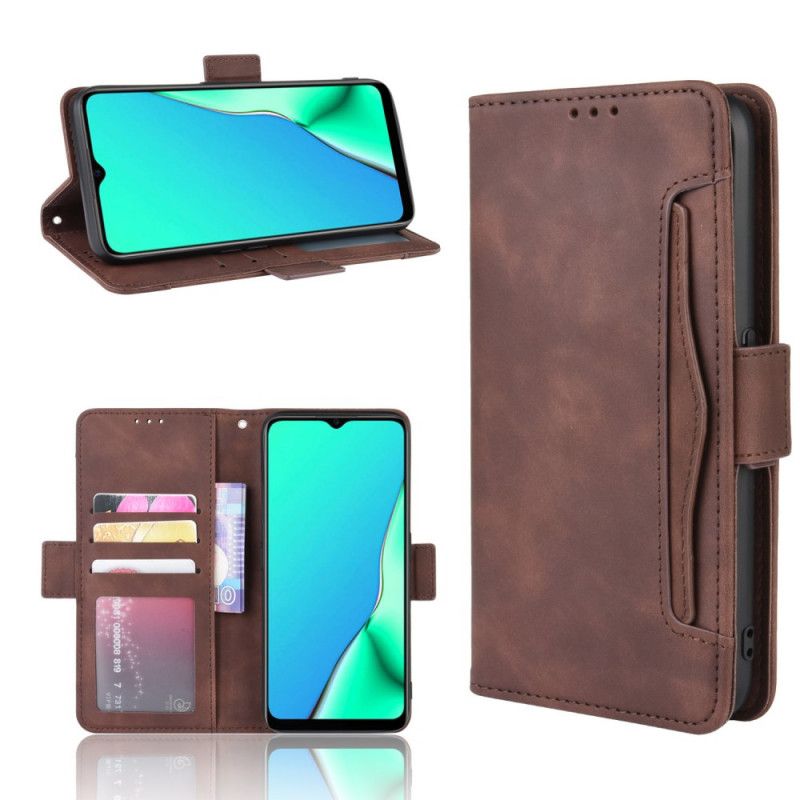 Skyddsfodral Oppo A5 2020 Svart Förstklassigt Multikort