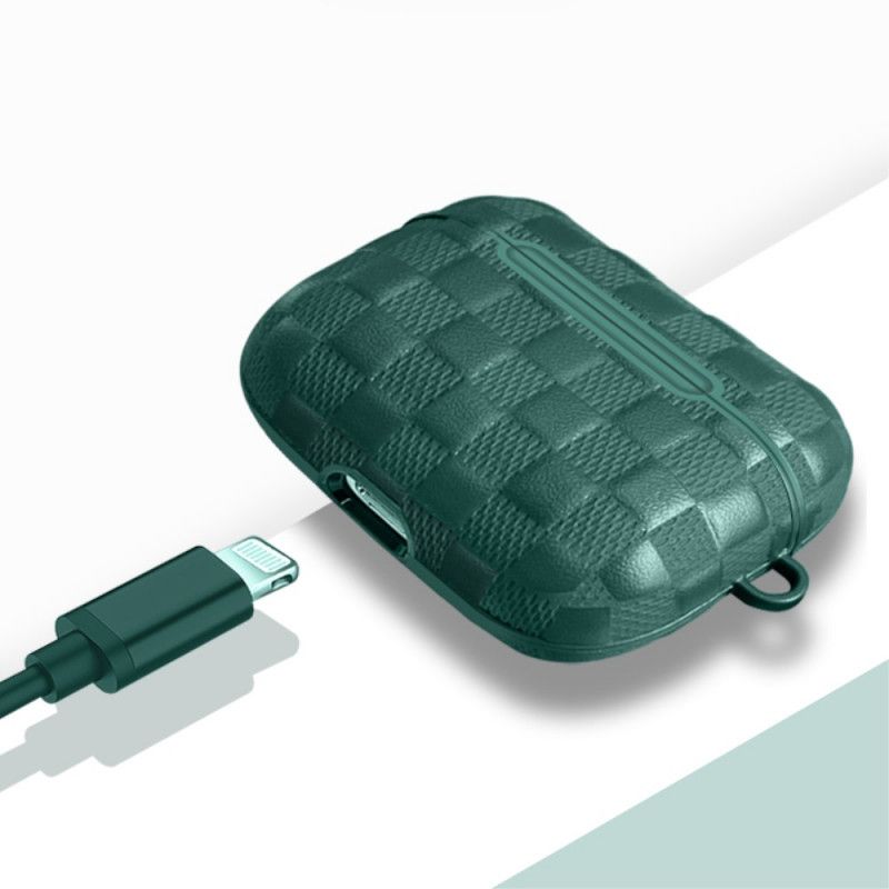 Skal AirPods Pro Svart Mobilskal Texturerat Konstläder