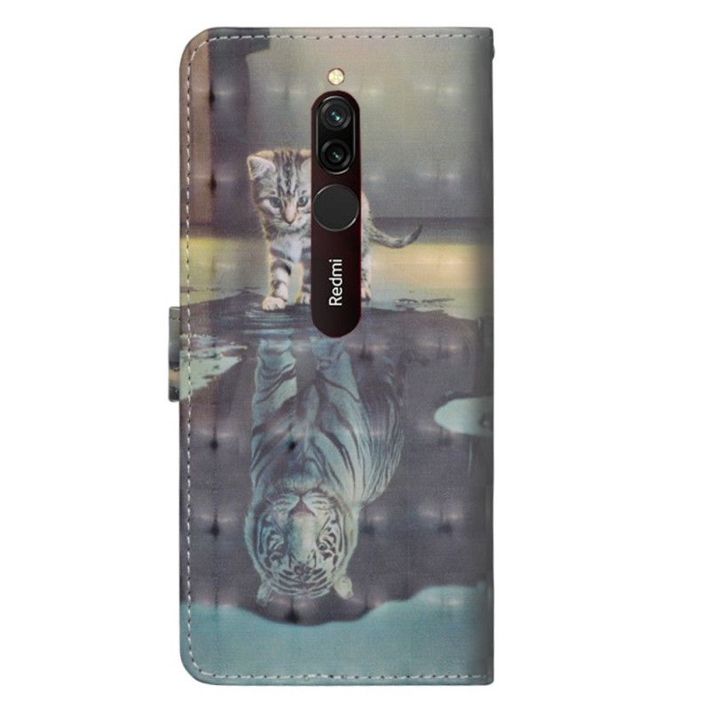 Läderskal Xiaomi Redmi 8 Tigern Ernest