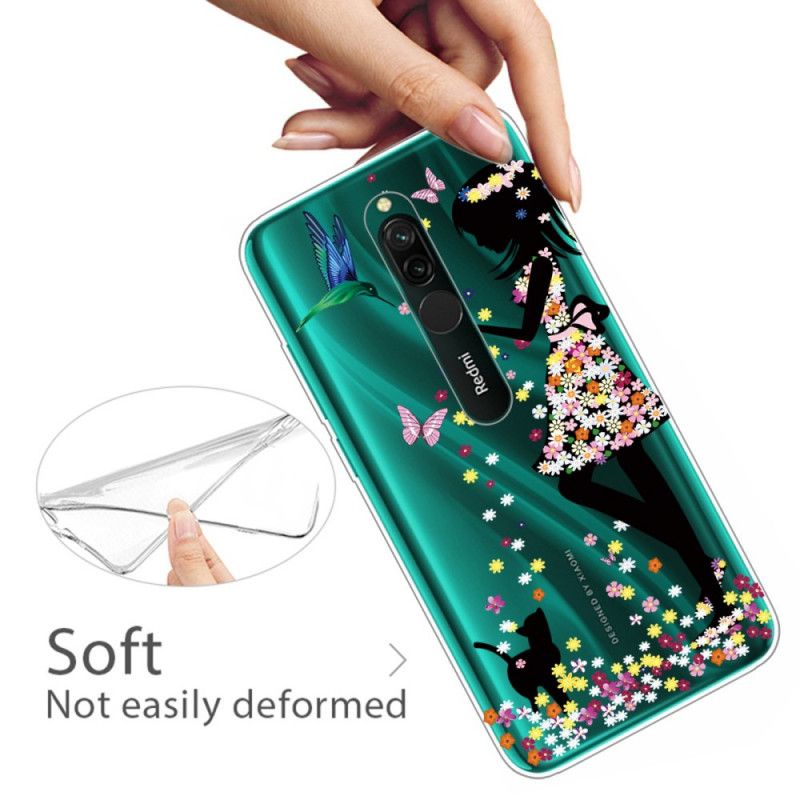 Skal Xiaomi Redmi 8 Mobilskal Magisk Kvinna