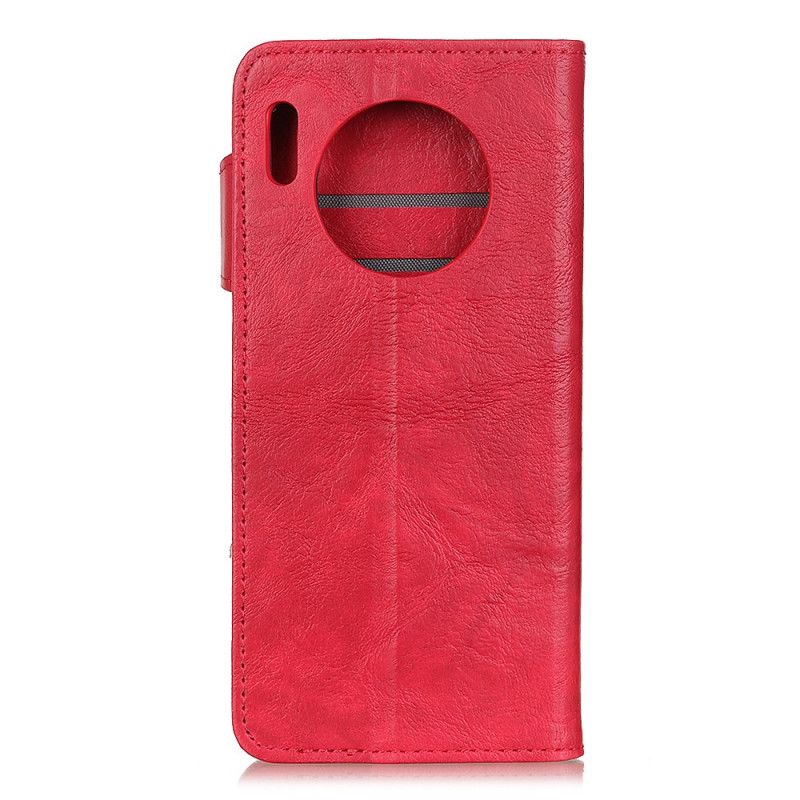 Fodral Huawei Mate 30 Röd Konstnärlig Och Sömnad