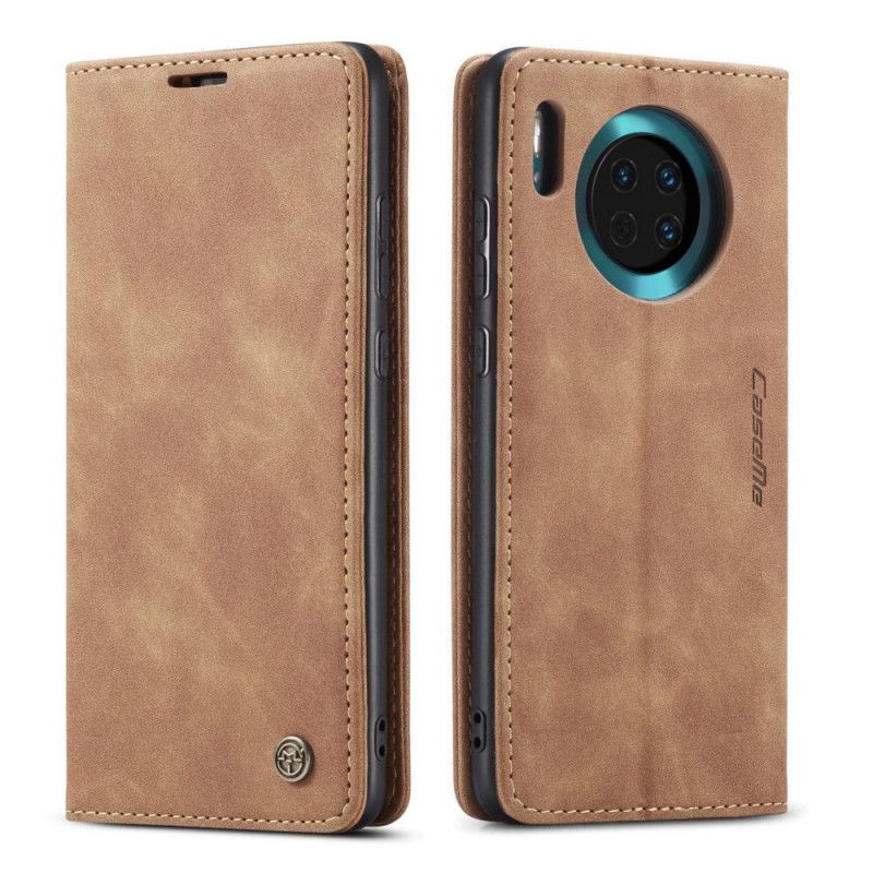 Folio-fodral för Huawei Mate 30 Svart Imiterat Läderfodral