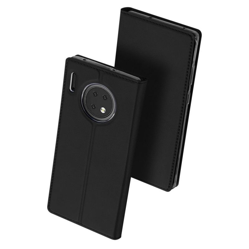 Folio-fodral Huawei Mate 30 Svart Skin Pro Serie Dux Ducis