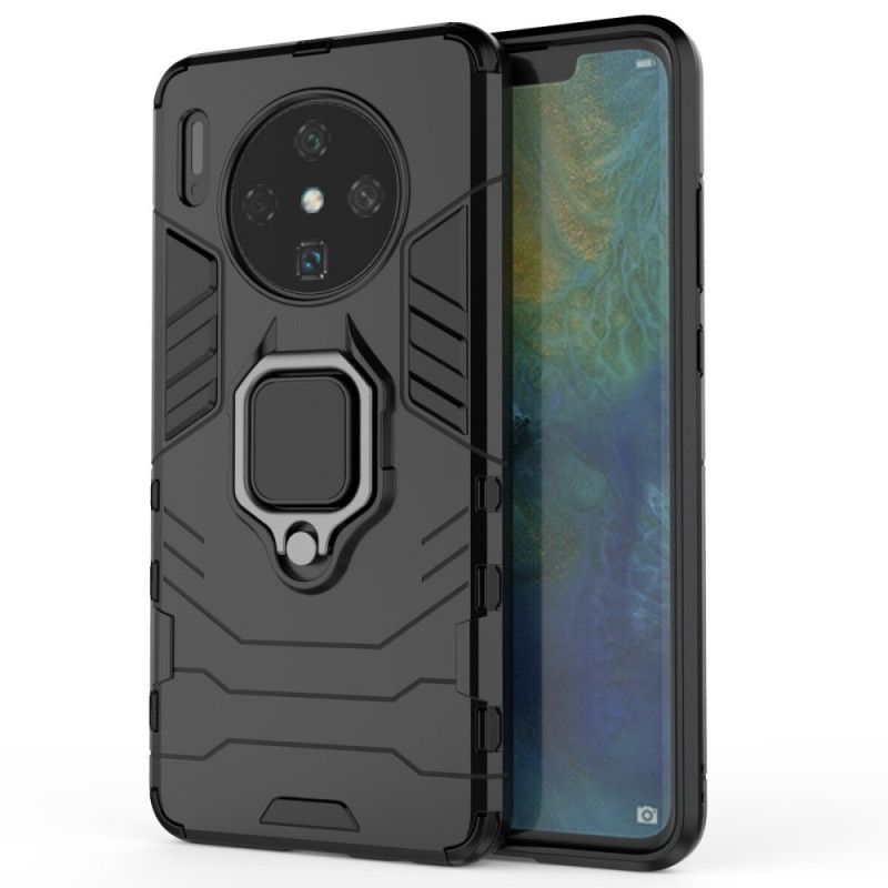 Skal för Huawei Mate 30 Svart Resistent Ring