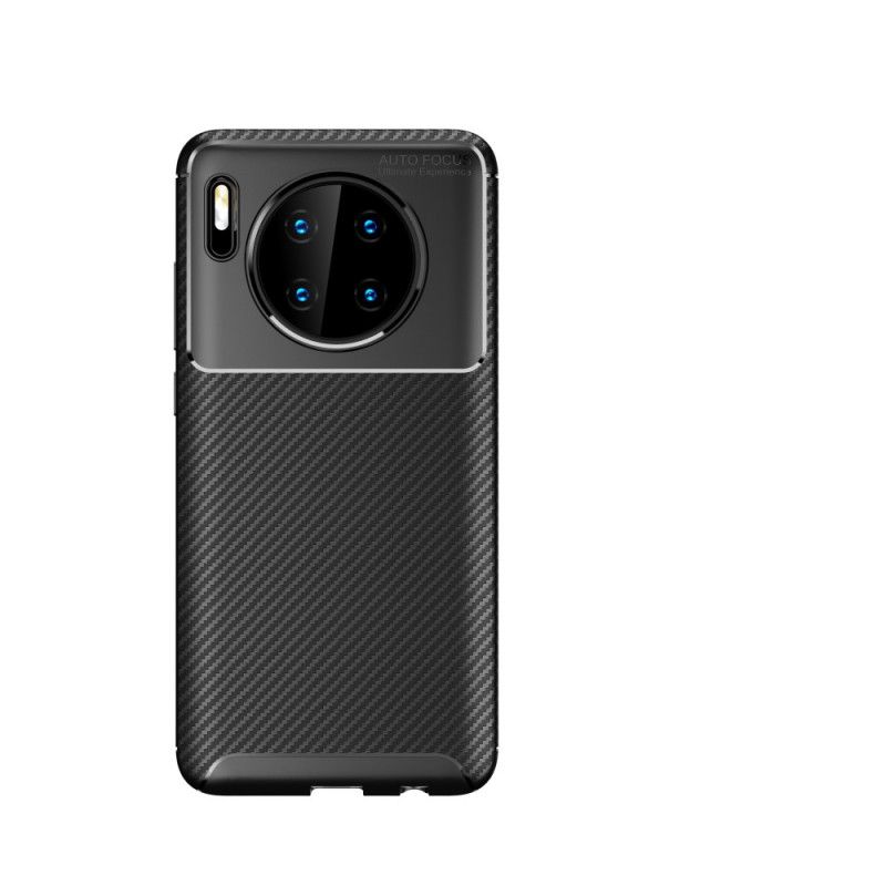 Skal Huawei Mate 30 Svart Flexibel Kolfiberstruktur