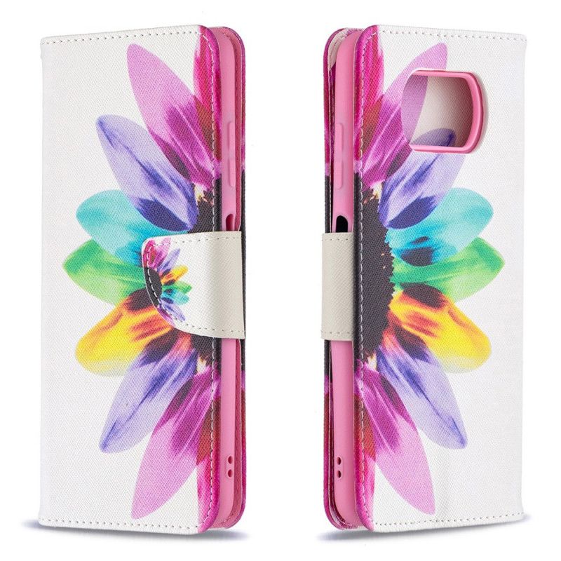 Fodral för Xiaomi Poco X3 Akvarellblomma