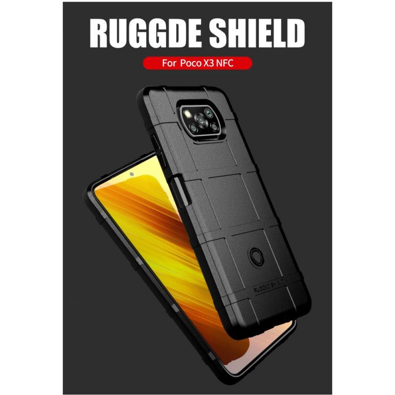 Skal för Xiaomi Poco X3 Svart Robust Sköld