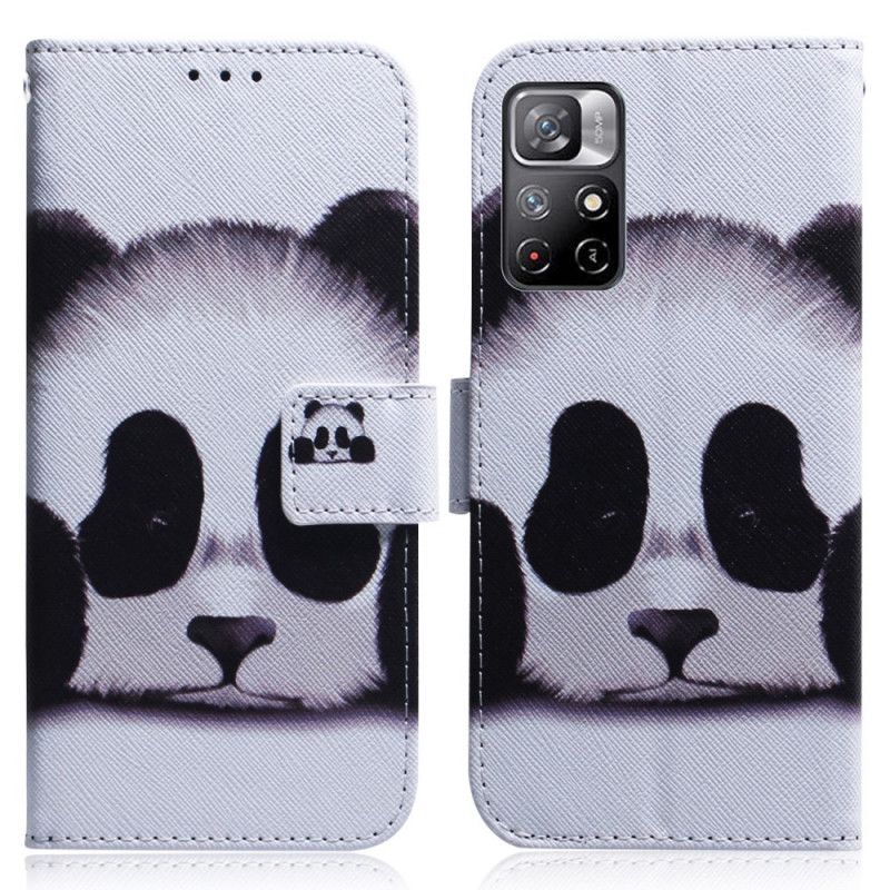 Fodral För Xiaomi Redmi Note 11 / Poco M4 Pro 5g Panda Face