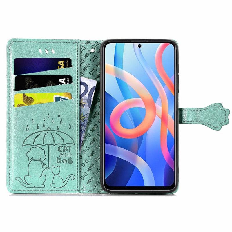Fodral Xiaomi Redmi Note 11 / Poco M4 Pro 5g Animerade Djur
